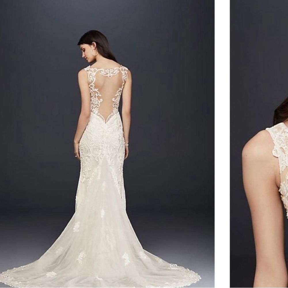 Wedding dress lace